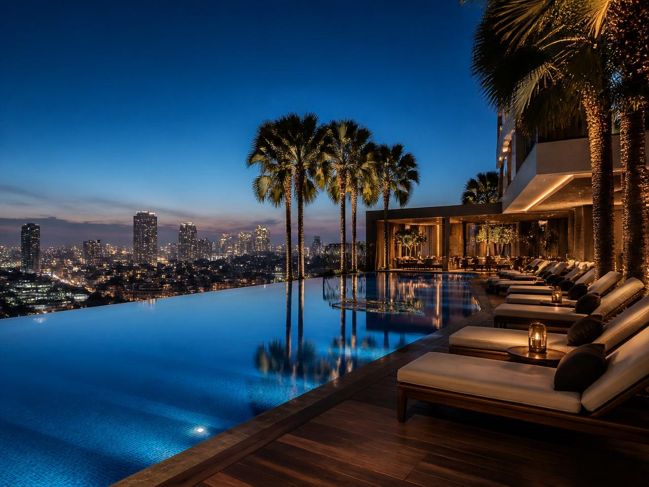 Rooftop Infinity Pool